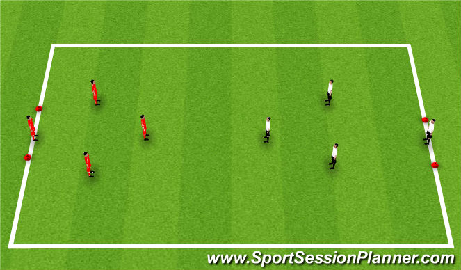 Football/Soccer Session Plan Drill (Colour): Screen 1