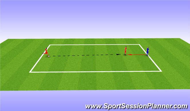 Football/Soccer Session Plan Drill (Colour): Screen 1