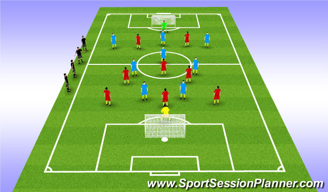 Football/Soccer Session Plan Drill (Colour): Screen 1