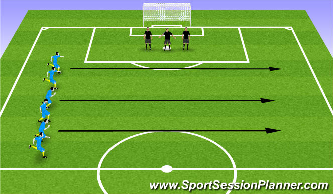 Football/Soccer Session Plan Drill (Colour): Screen 1