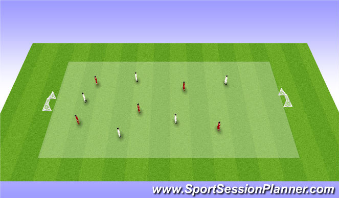 Football/Soccer Session Plan Drill (Colour): game