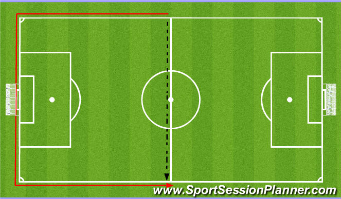 Football/Soccer Session Plan Drill (Colour): Buddy Sprint