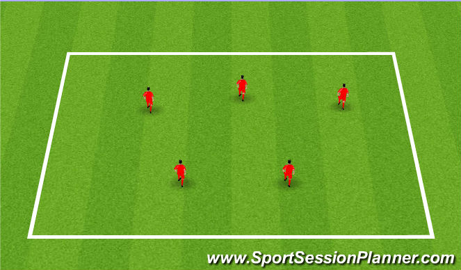 Football/Soccer Session Plan Drill (Colour): Individual Skills