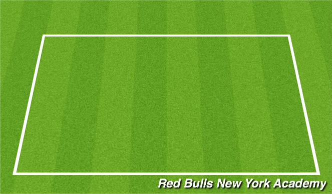 Football/Soccer Session Plan Drill (Colour): Arrival: One Touch Challenge and Introdroductions