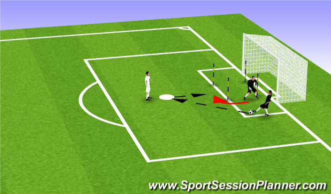 Football/Soccer Session Plan Drill (Colour): Animation 1