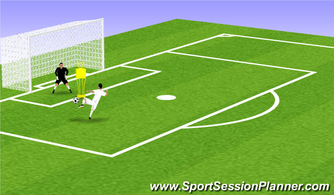 Football/Soccer Session Plan Drill (Colour): Animation 6