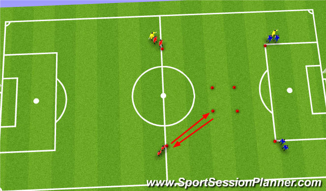 Football/Soccer Session Plan Drill (Colour): Screen 1