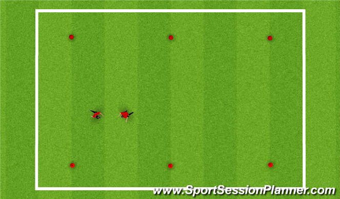 Football/Soccer Session Plan Drill (Colour): Exercise 3