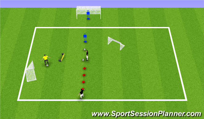 Football/Soccer Session Plan Drill (Colour): Screen 5