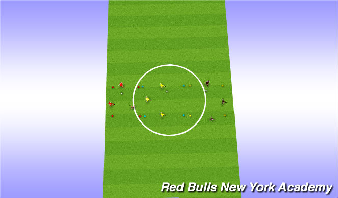 Football/Soccer Session Plan Drill (Colour): Screen 1