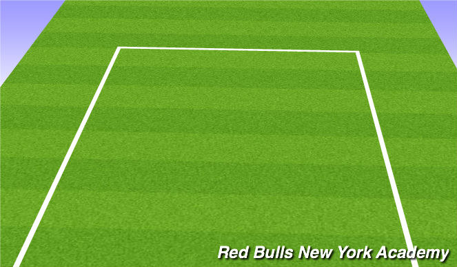 Football/Soccer Session Plan Drill (Colour): Scrimmage