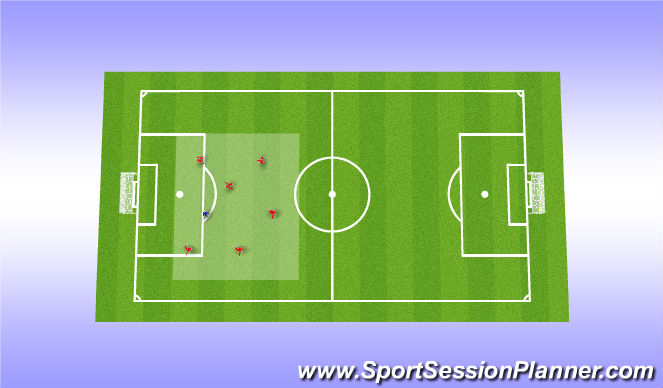 Football/Soccer Session Plan Drill (Colour): Spiderman/Spiderwoman