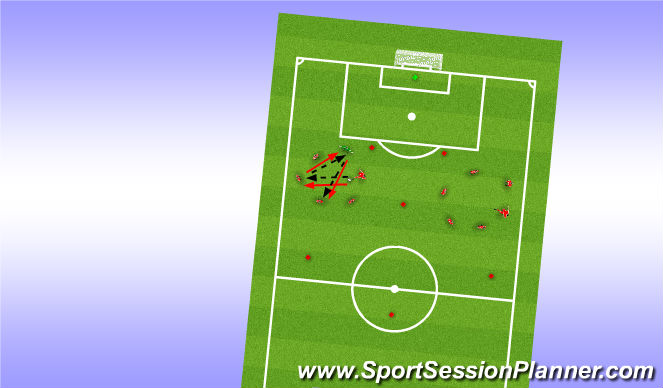 Football/Soccer Session Plan Drill (Colour): Screen 5