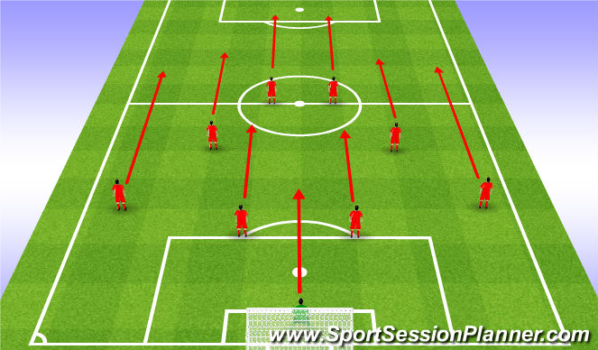 Football/Soccer Session Plan Drill (Colour): Game