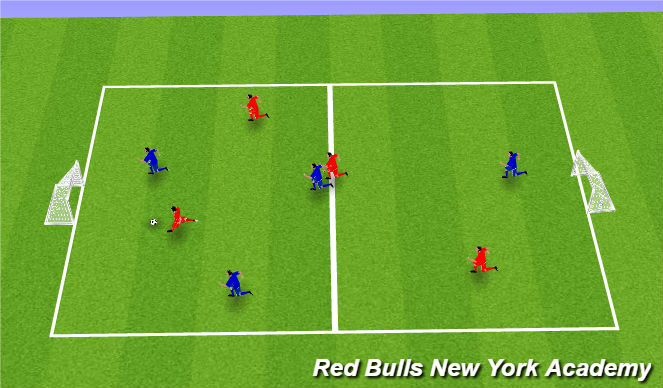 Football/Soccer Session Plan Drill (Colour): GAME