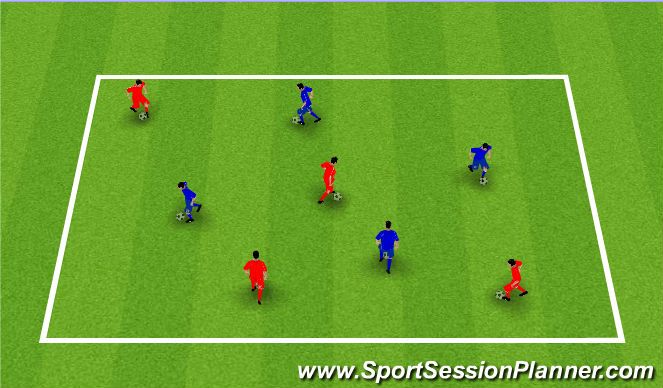 Football/Soccer Session Plan Drill (Colour): PART 1