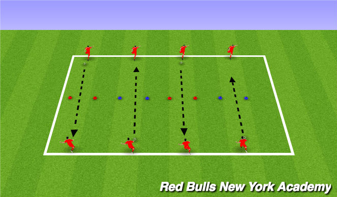 Football/Soccer Session Plan Drill (Colour): Shooting Partners