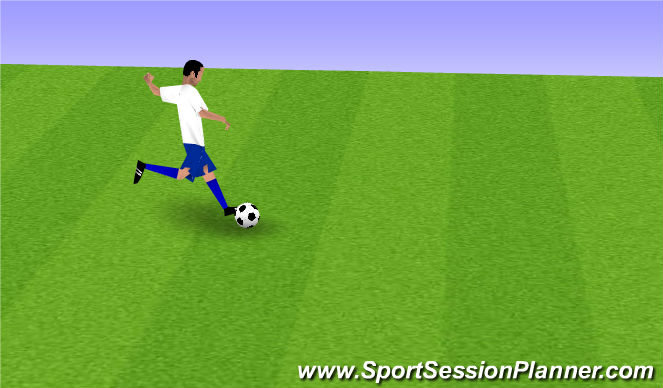 Football/Soccer Session Plan Drill (Colour): Demo and practice