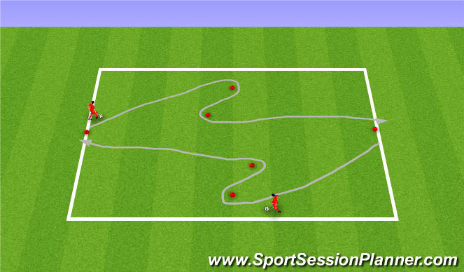 Football/Soccer Session Plan Drill (Colour): Screen 5