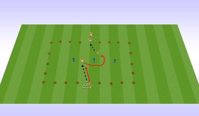 Football/Soccer Session Plan Drill (Colour): Fully Oppose