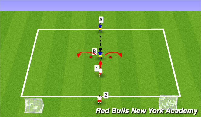 Football/Soccer Session Plan Drill (Colour): Screen 2