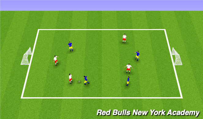 Football/Soccer Session Plan Drill (Colour): Game