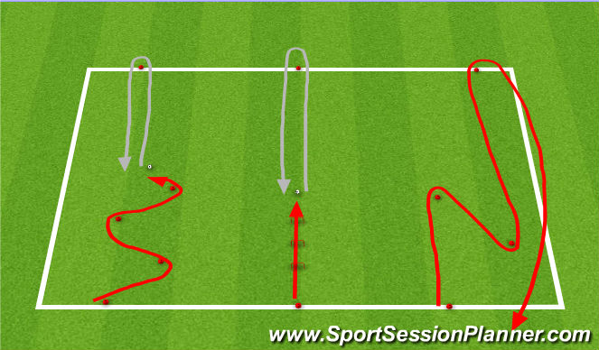 Football/Soccer Session Plan Drill (Colour): Screen 1