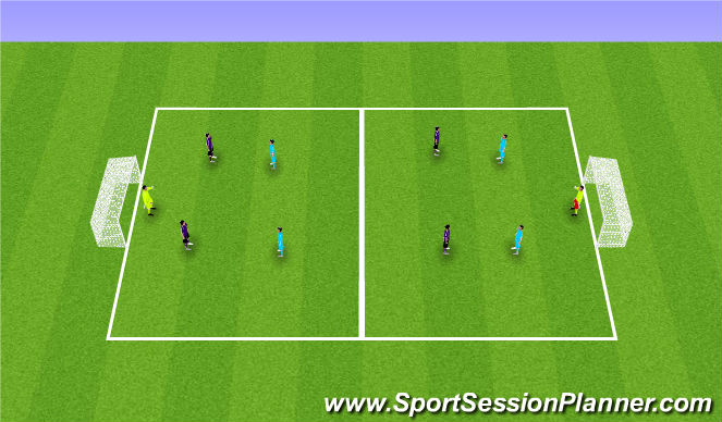 Football/Soccer Session Plan Drill (Colour): Screen 5