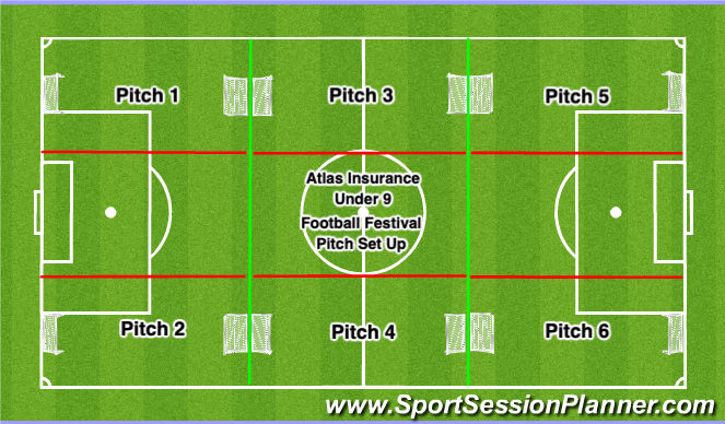 Football/Soccer Session Plan Drill (Colour): Screen 1