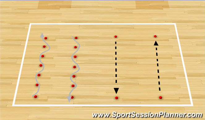 Futsal Session Plan Drill (Colour): Screen 1