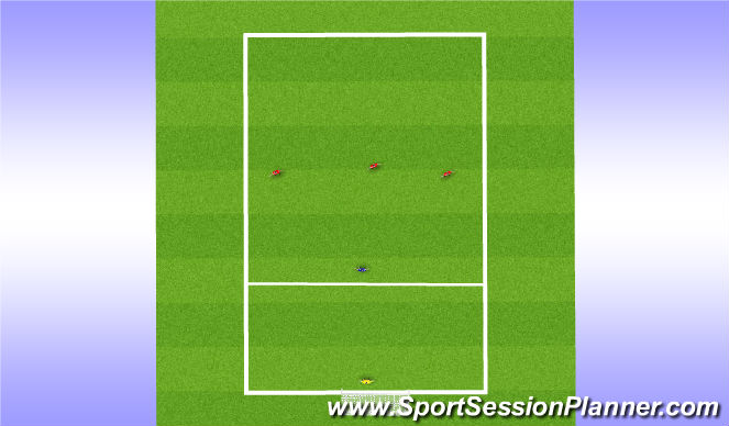 Football/Soccer Session Plan Drill (Colour): P3