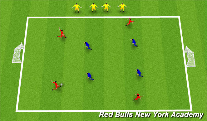 Football/Soccer Session Plan Drill (Colour): Game