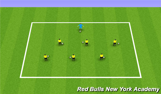 Football/Soccer Session Plan Drill (Colour): I can do this, can you?