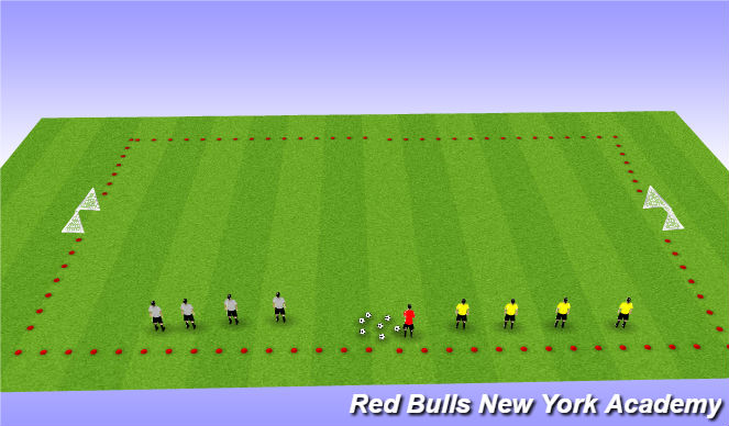 Football/Soccer Session Plan Drill (Colour): Game 5