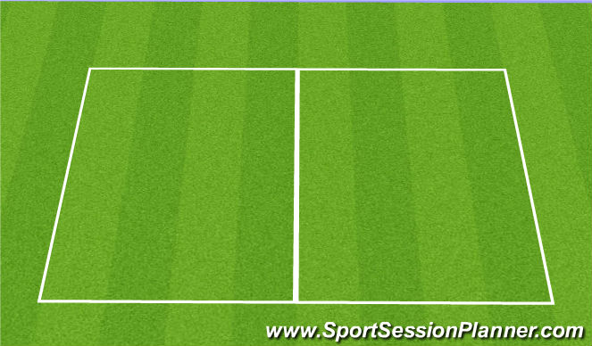 Football/Soccer Session Plan Drill (Colour): Juggle Cool Down