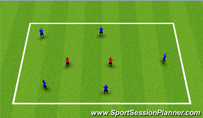 Football/Soccer Session Plan Drill (Colour): Screen 1