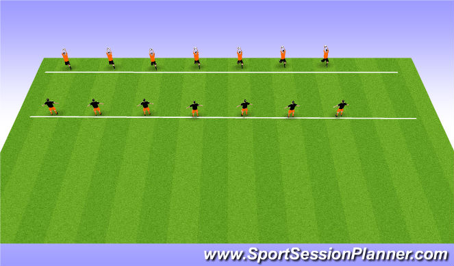 Football/Soccer Session Plan Drill (Colour): Screen 3