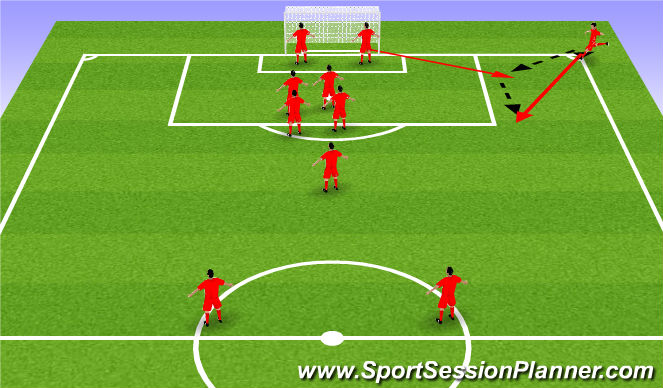 Football/Soccer Session Plan Drill (Colour): Screen 3