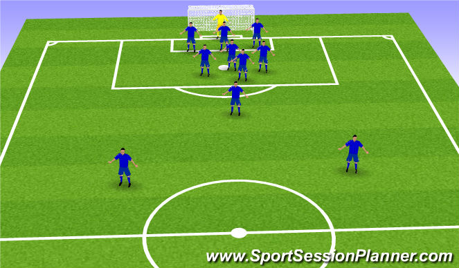 Football/Soccer Session Plan Drill (Colour): Screen 1