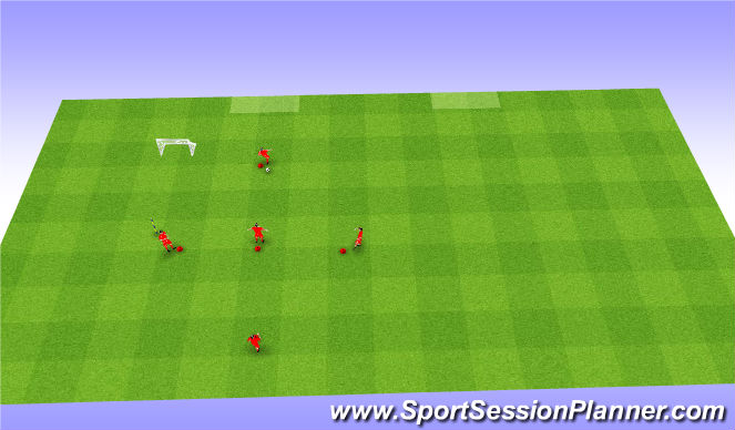 Futsal Session Plan Drill (Colour): Animation 1