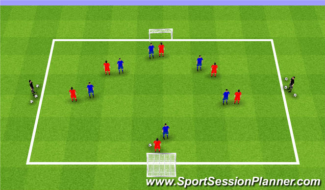 Football/Soccer Session Plan Drill (Colour): Part 3