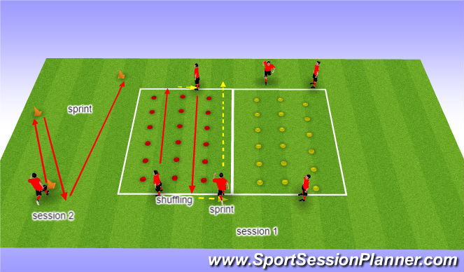 Football/Soccer Session Plan Drill (Colour): Screen 5