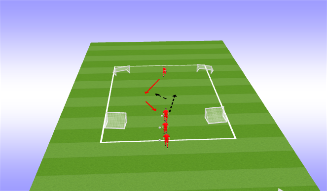 Football/Soccer Session Plan Drill (Colour): Screen 4