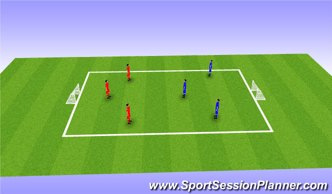 Football/Soccer Session Plan Drill (Colour): Game