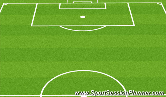 Football/Soccer Session Plan Drill (Colour): Screen 1