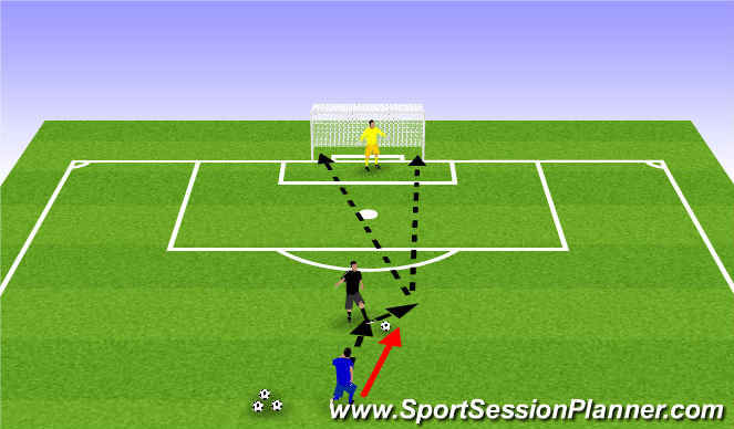 Football/Soccer Session Plan Drill (Colour): Screen 1