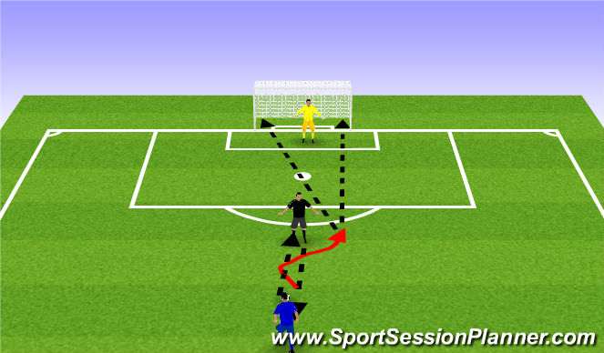 Football/Soccer Session Plan Drill (Colour): Screen 3