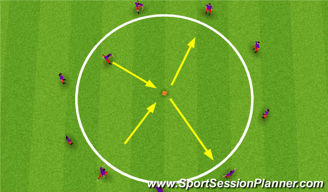 Football/Soccer Session Plan Drill (Colour): Our folk music/ instrument