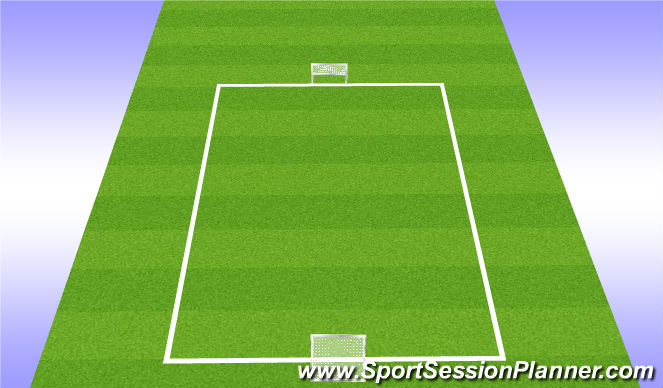 Football/Soccer Session Plan Drill (Colour): Futsal