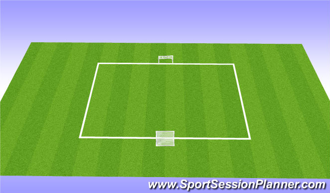 Football/Soccer Session Plan Drill (Colour): Small Sided Games